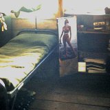 "Tom's Bunk and Personal Locker QuanLoi August 1967 - ABtry 6/27th Arty"